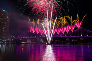 Riverfire Brisbane Fireworks Celebration